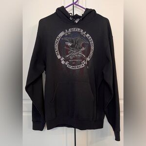 NRA Sweatshirt by JERZEES, Black Size Medium